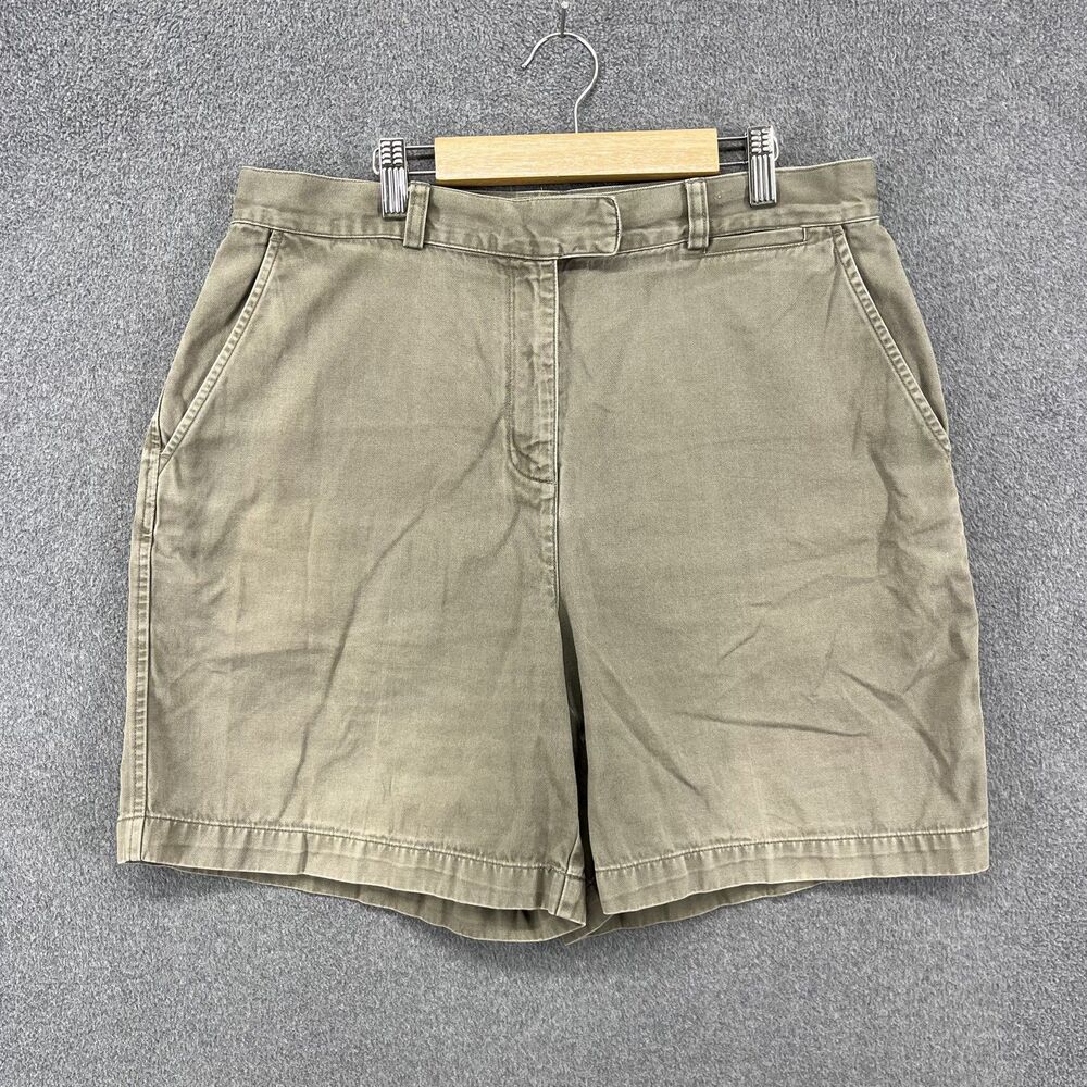 Lord & Taylor Shorts‎ Womens 12 High Rise Casual Classic Summer Bermuda